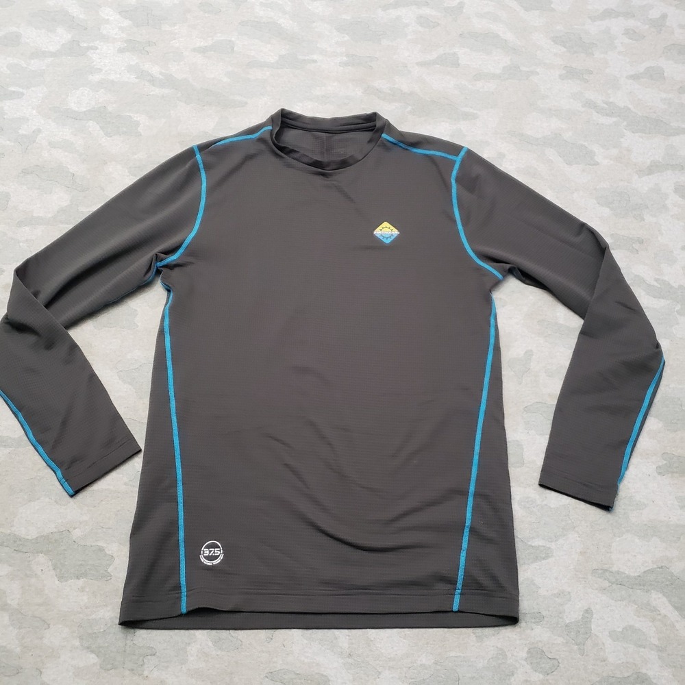 First Gear Shirt Mens Small Black Base Layer Outdoors 37.5